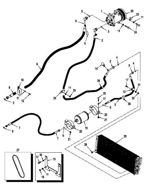 87580499 - Шланг в сборе